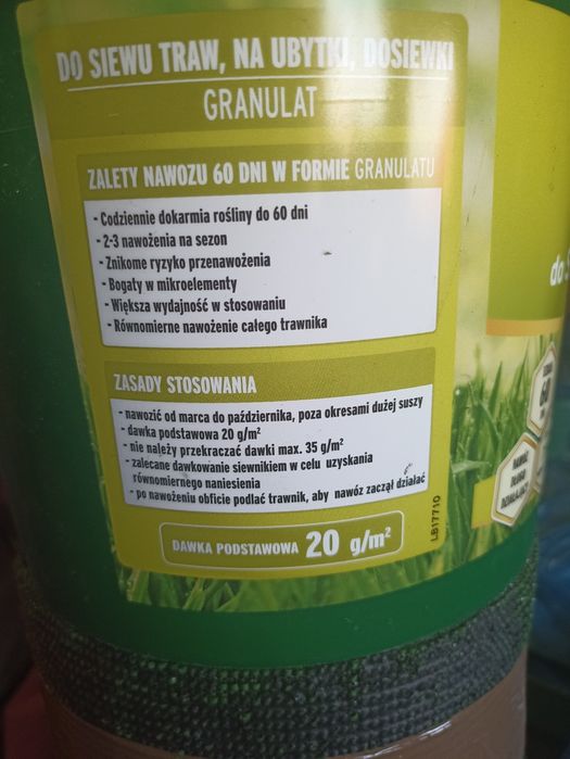 Nawóz substral do trawnika