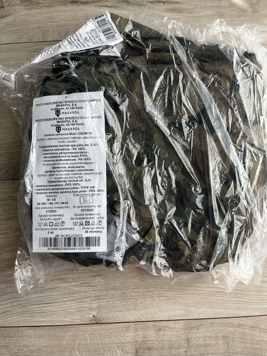 Ubranie ochronne gore-tex 128Z/MON M/XS