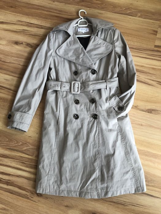 Damski plaszcz prochowiec. Calvin Klein. M