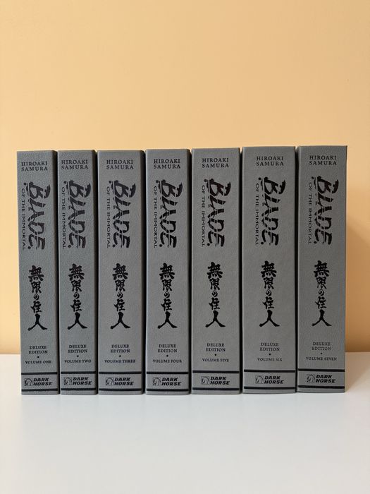 Manga / Mangi Blade of the Immortal Deluxe tomy 1-7  w j.angielskim