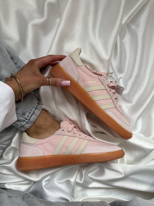 ПОПОВНЕННЯ‼️36-41 Adidas Spezial Handball Pink White Gum Samba 90