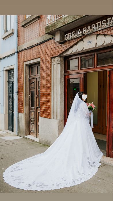 Lindo vestido de noiva