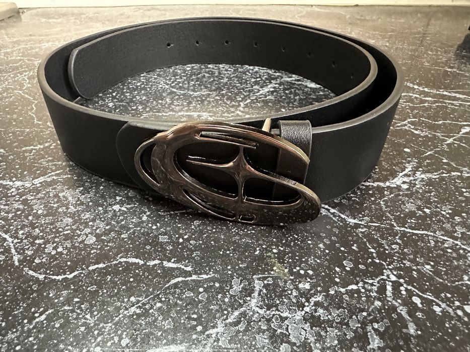 Ремінь унісекс чорний.