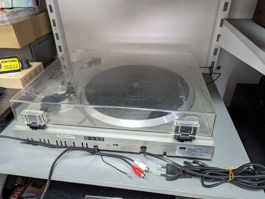Виниловый проигрыватель Sansui FR-D35. Direct Drive. Made in JAPAN