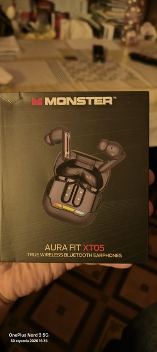 Monster XT05 Bluetooth 5.4 [Czarne] Mega Bas