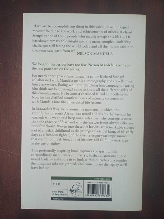 Richard Stengel - Mandela's Way: Lessons on Life (EN)