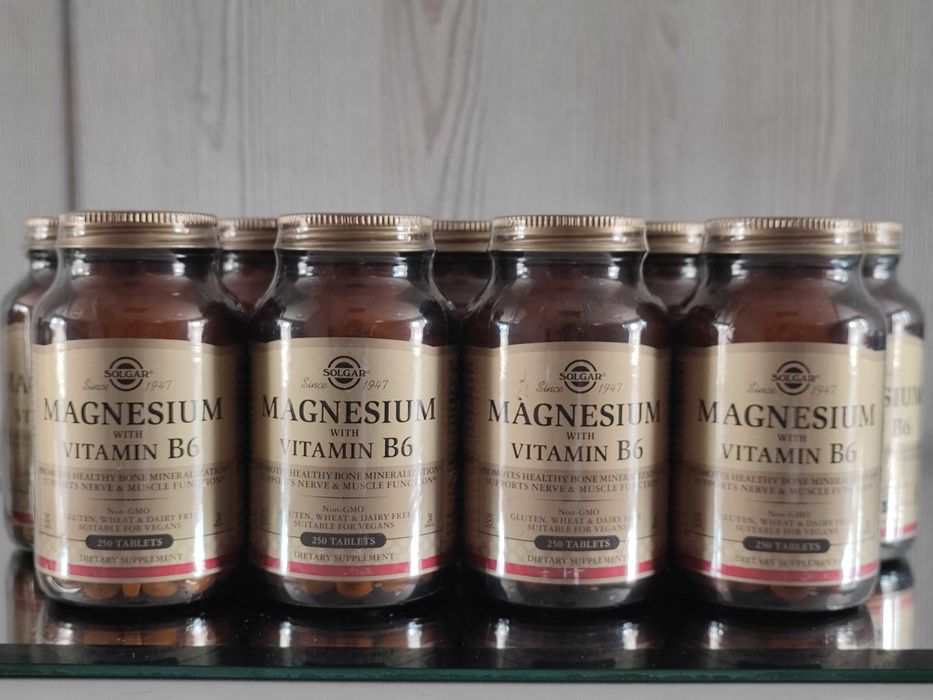 Магній В6 Солгар Magnesium with Vitamin B6 Solgar 250 таблеток