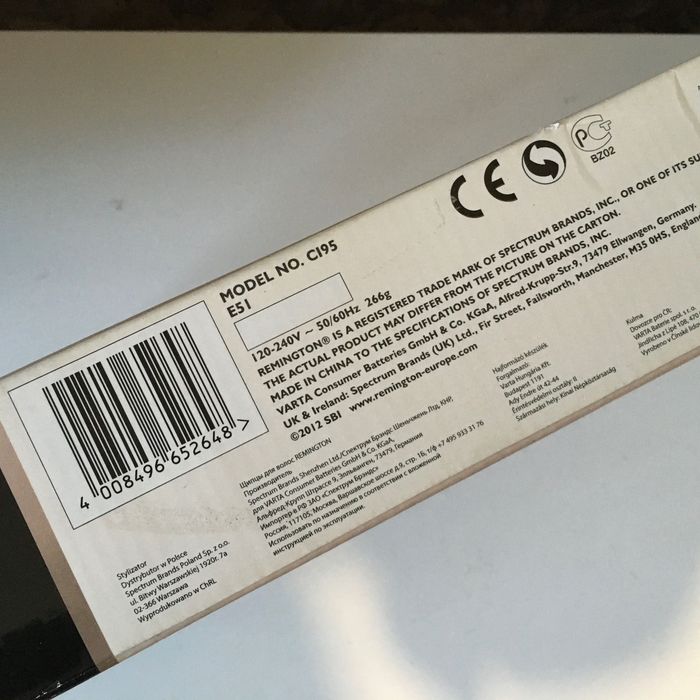 Плойка Remington конусная керамика