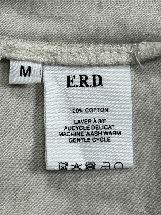 Лонгслів білий Enfants Riches Deprimes archive distressed white белый