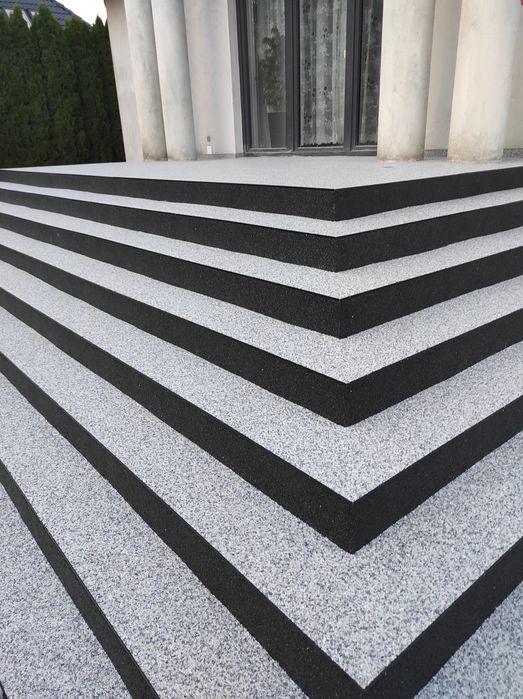 Kamienny dywan Tarasy schody balkony podjazdy