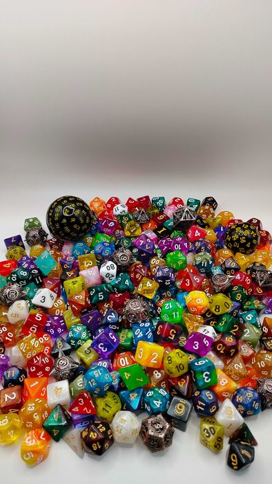 50 losowych kostek do gry 50 kości do gry d&d dnd
