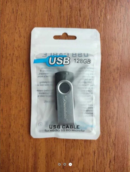 Флешка SomnAmbulist 128 Gb USB 2.0 новая