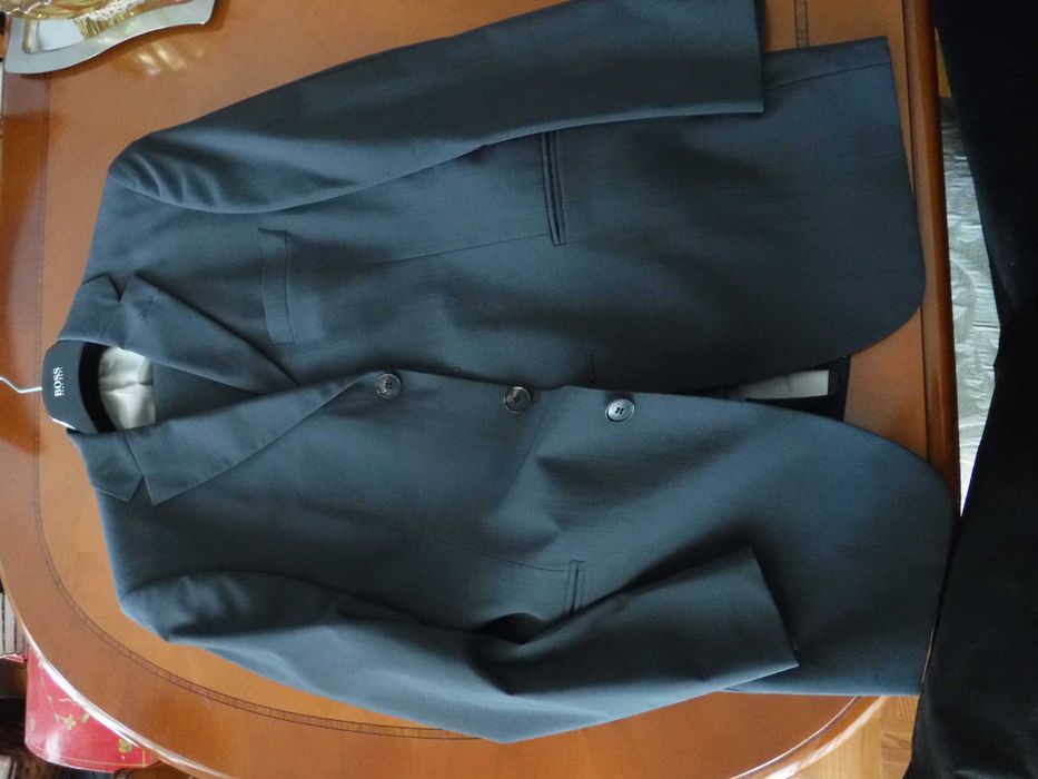 Fato Boss Cinzento - Hugo Boss Strech - Tamanho 046