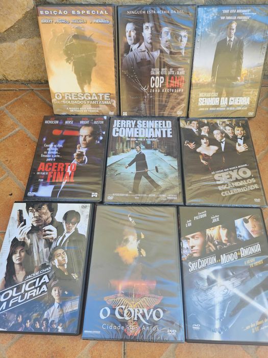 DVD's antigos novos