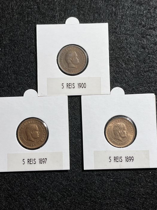 5 Reis 1897/1899/1900 ( BRONZE )