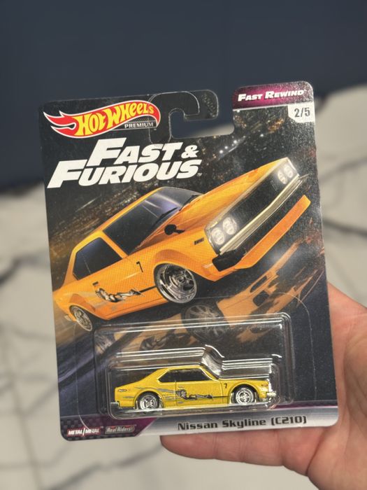 Hot Wheels Premium Nissan Skyline (C210) Fast & Furious Fast Rewind
