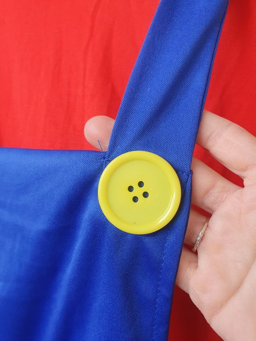 Strój Mario dla dziewczyny kostium przebranie Luigi