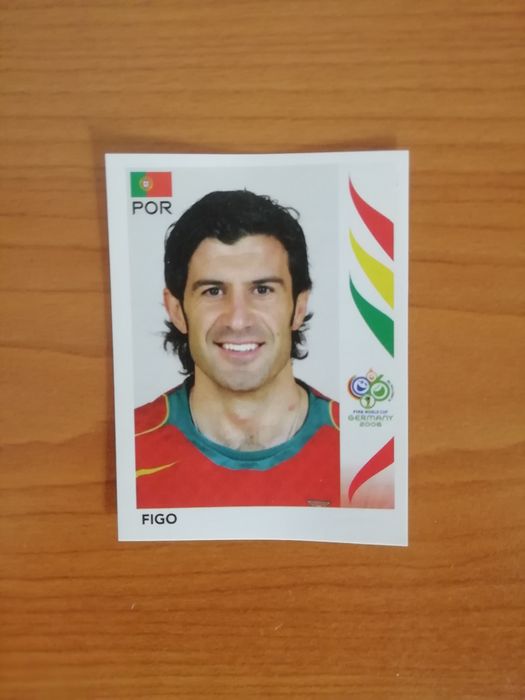 Cromos Panini - Luís Figo no Mundial da Alemanha 2006