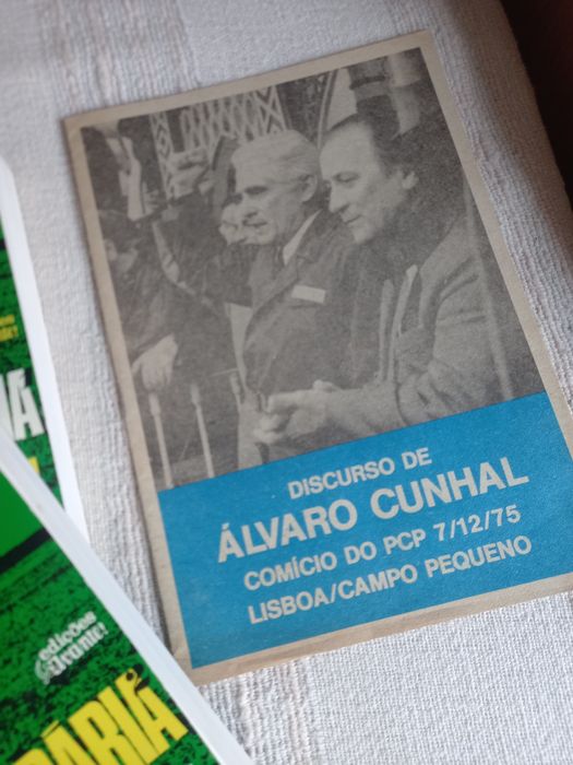 Álvaro Cunhal livros e discursos