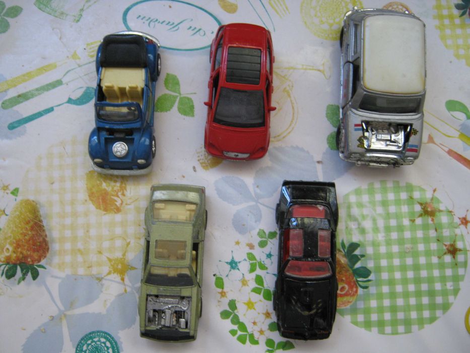 Lote de carros de coleção