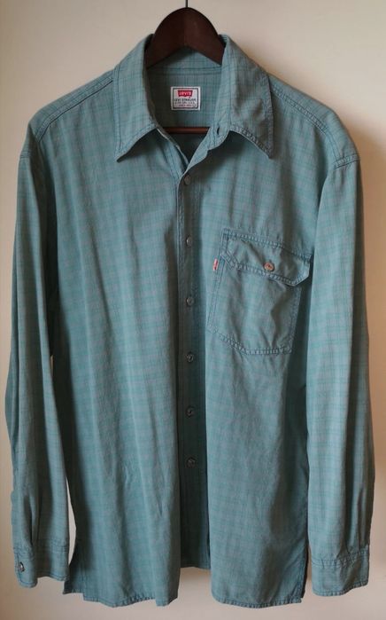 Levi's koszula z przełomu lat 80/90 - vintage, duże L, kolekcjonerski unikat.