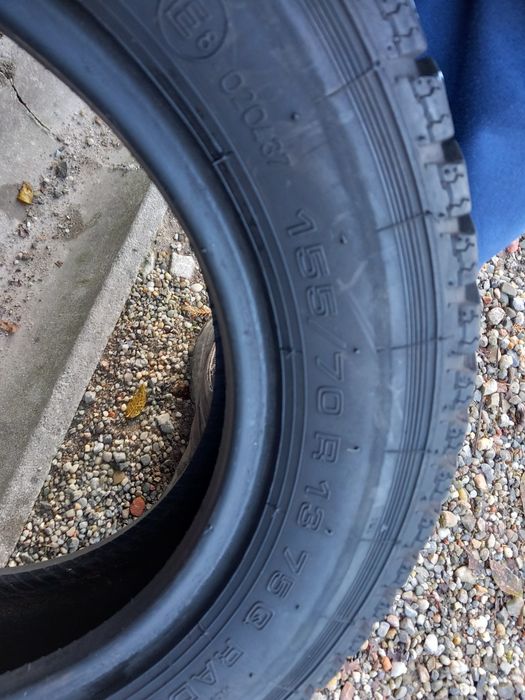2x Opony Używane Całoroczne 155/70R13 Barum