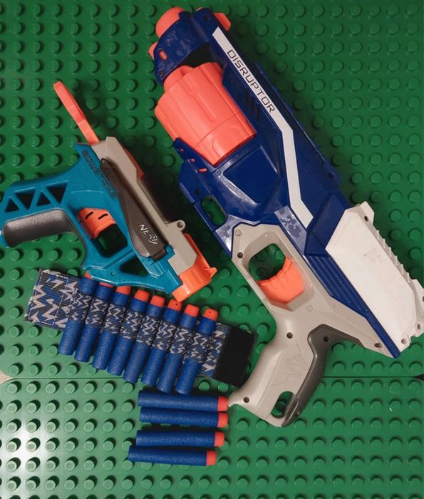 Pistolety Nerf zestaw
