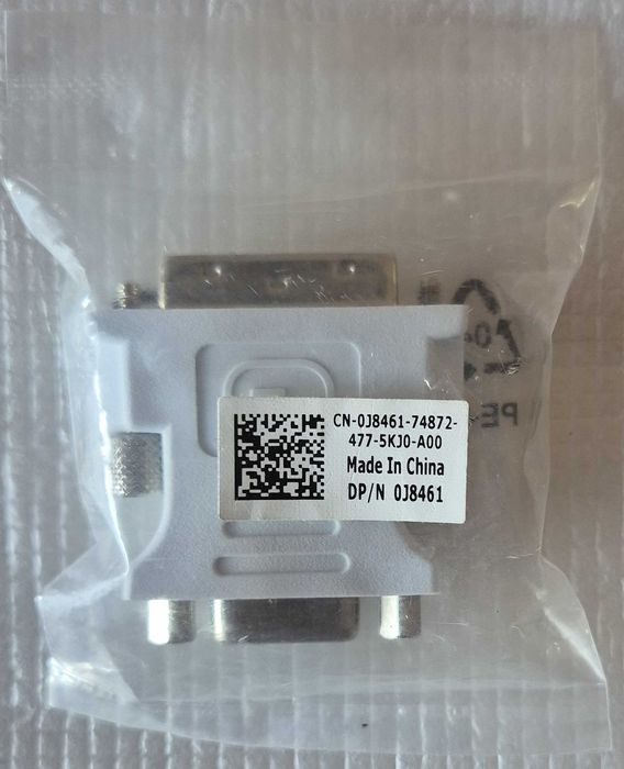 Adaptador Dell DVI-A (Single Link) para VGA (NOVO)