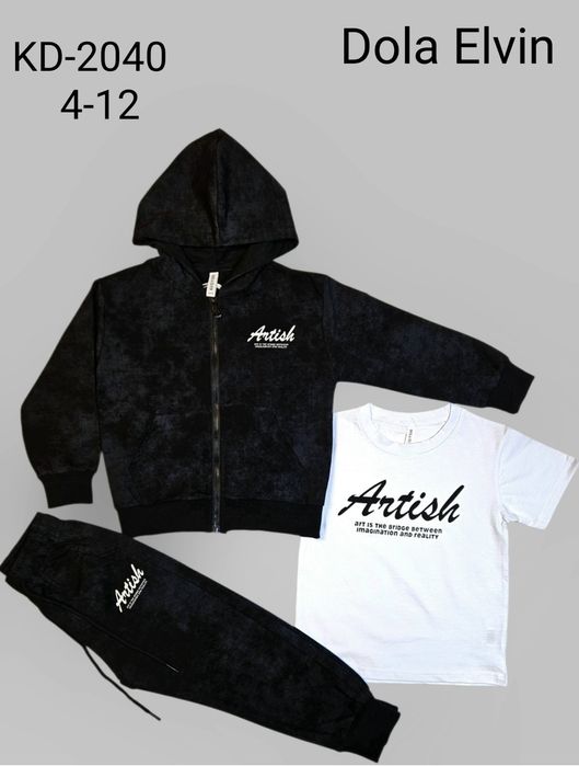 Cпортивні трикотажні костюми трійки черный спортивный костюм тройка