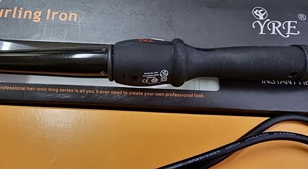 Конусна плойка YRE Curling Iron 13-25мм,чорний.