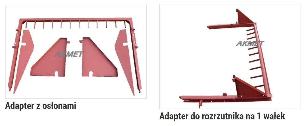 Borty burty boki ROZRZUTNIK PRODUCENT transport zawiasy przyczepa 4m