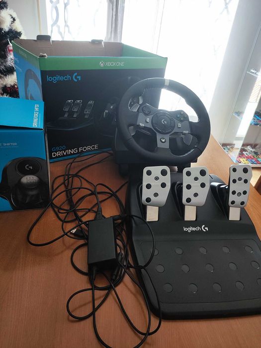 Volante Logitech G920 + Shifter Xbox / PC