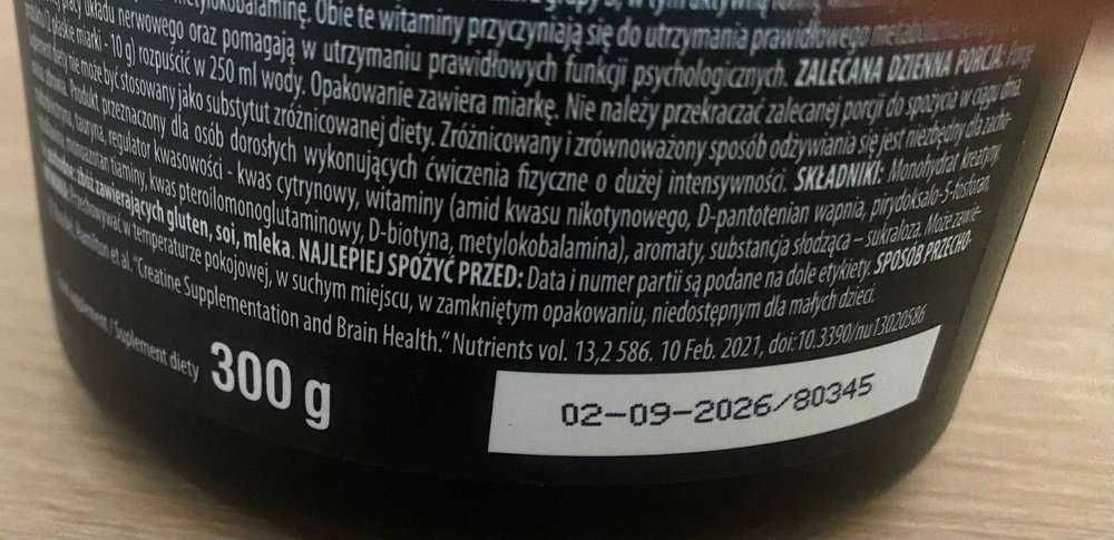 Kreatyna Monohydrat Activlab Creavita 300g