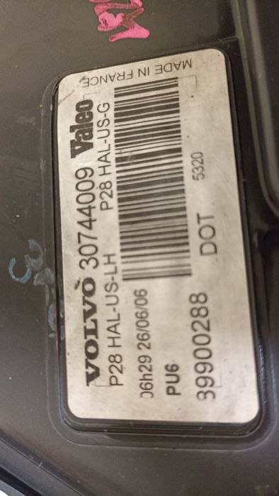 Фари volvo xc90 Вольво фара ксенон галоген  xenon