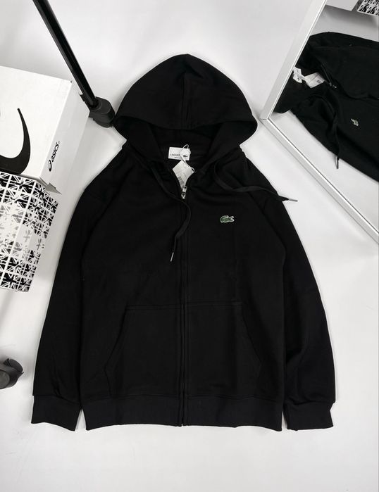 Зіп худі Lacoste Чорне