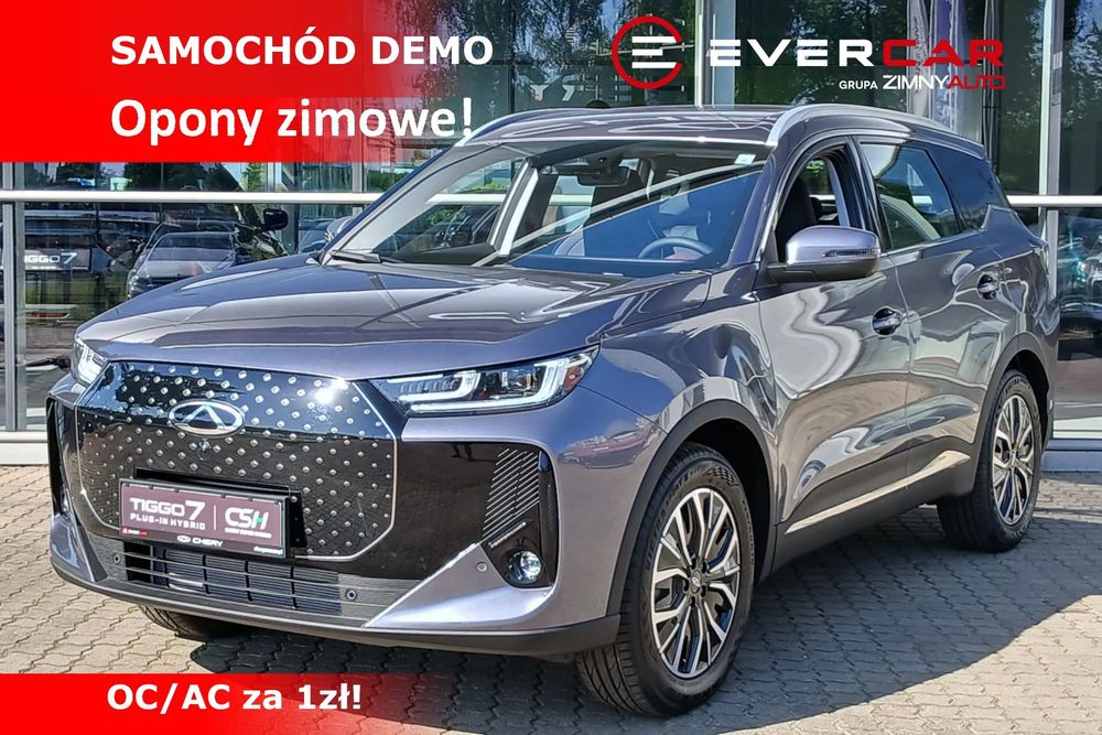 Chery Tiggo 7 Comfort Plug-in 1,5 TGDI 279KM demonstracyjny