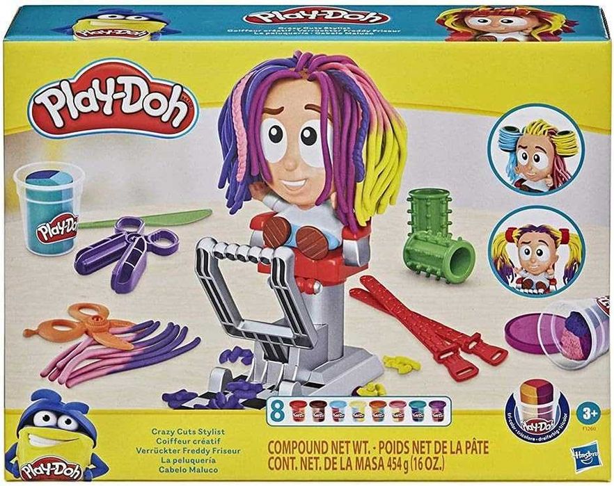 Уцінка. Набір Play-Doh Crazy Hair Stylist Плей До Стиліст божевільних зачісок
