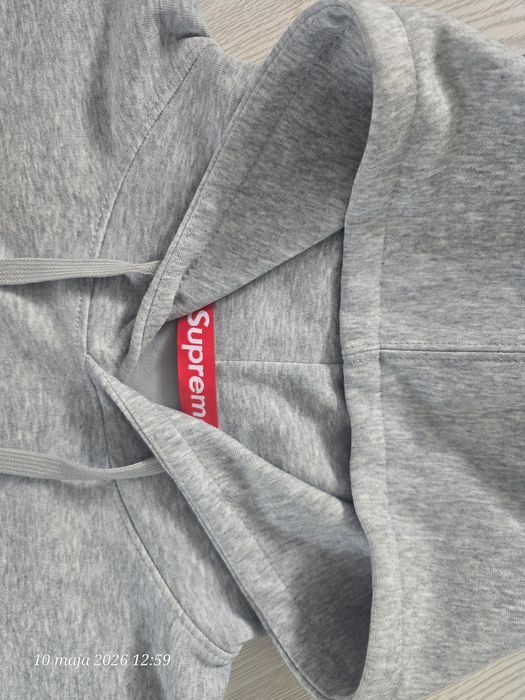 Bluza Supreme - Grey Logo - Stan Idealny