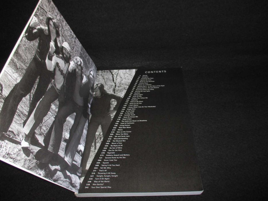 Livro Genesis Anthology Piano Vocal Guitar