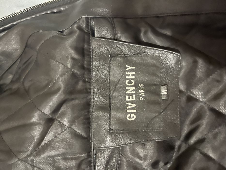 куртка кожаная Givenchy