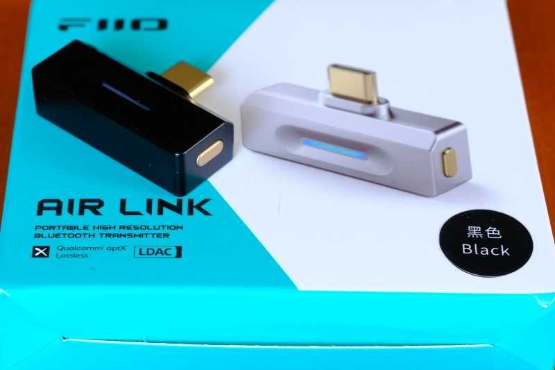 Transmiter Bluetooth FIIO Air Link, czarny (LDAC i aptX Lossless)