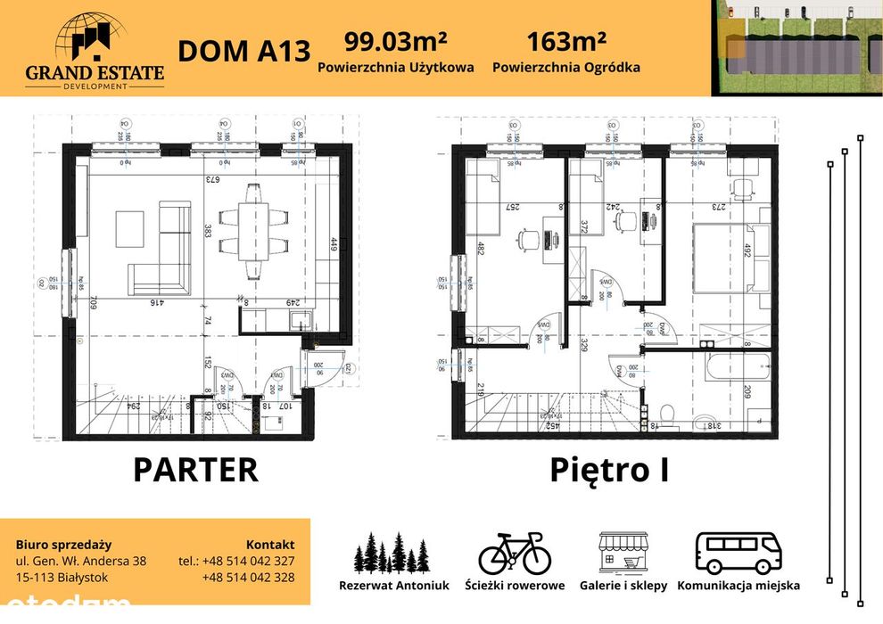 Piękny dom 99m2 A13 Lodowa Aleja w Białymstoku