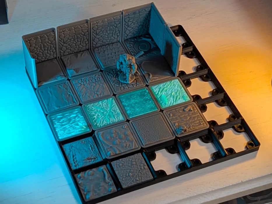 RPGfinity - Sistema Modular Dungeons & Dragons Gridfinity