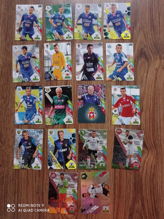 Karty piłkarskie Ekstraklasa Panini XL Adrenalyn