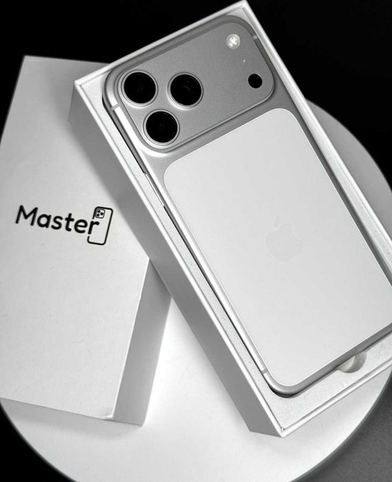 Apple iPhone 17 PRO 512GB SILVER BATERIA 100% GW.6 MIESIĘCY