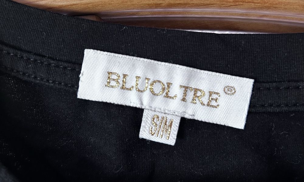 T-shirt Bluoltre S/M czarny
