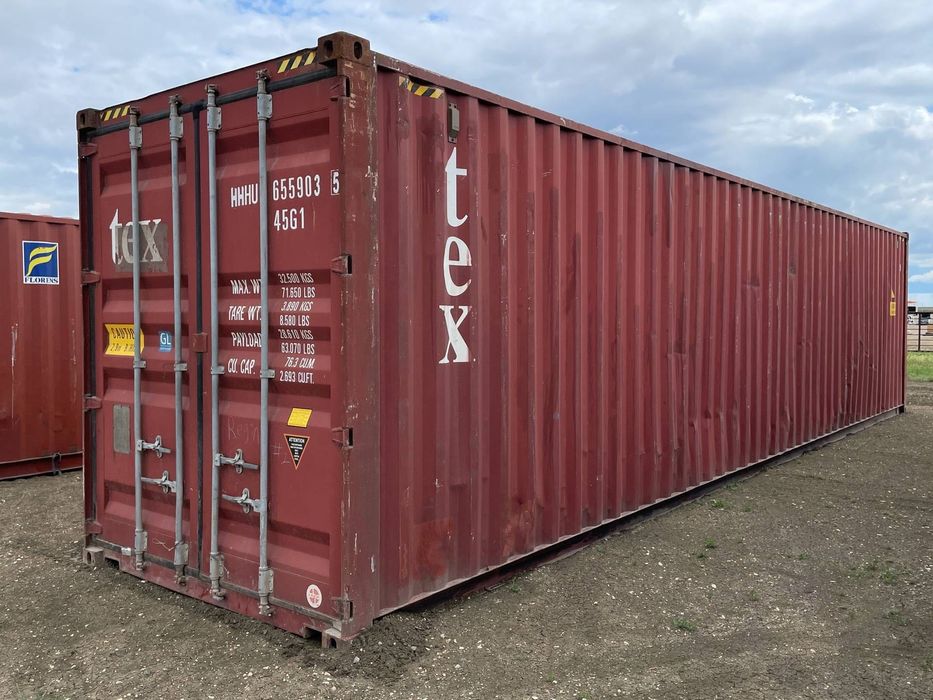 Kontener morski magazynowy 40 DV/HC 12 metrowy, używany