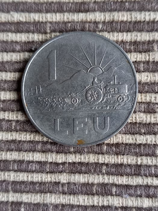 Moneta  Rumunia 1 Leu.