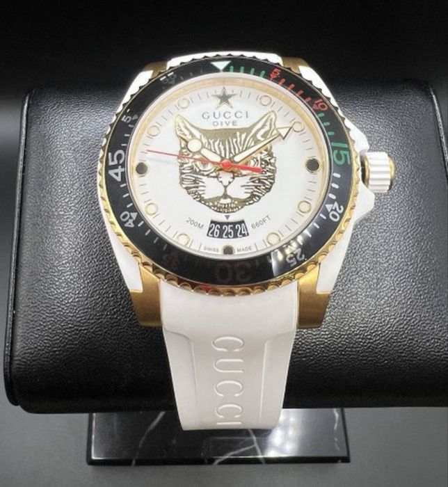 Relógio Gucci Dive YA136322 Original – Caixa Gucci – Excelente Estado