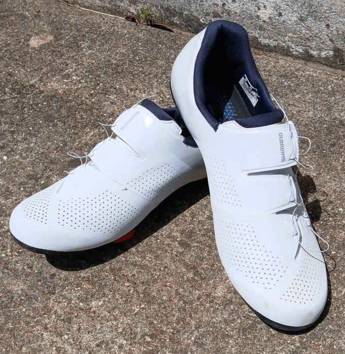 Sapatos de ciclismo de estrada Shimano rc3 semi novos